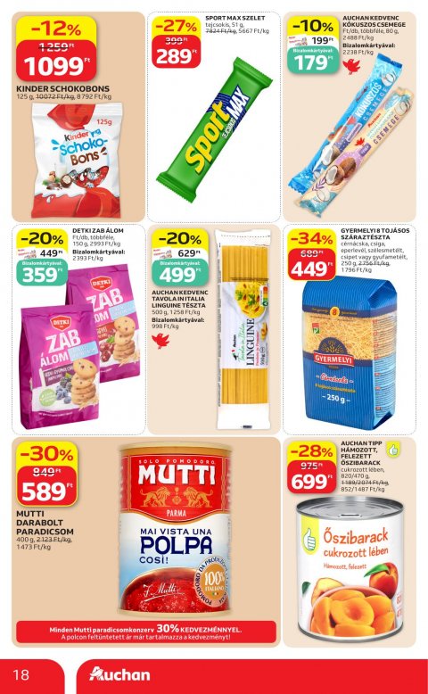 AUCHAN Heti Hipermarket akciós újság