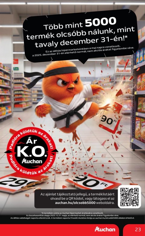 AUCHAN Heti Hipermarket akciós újság