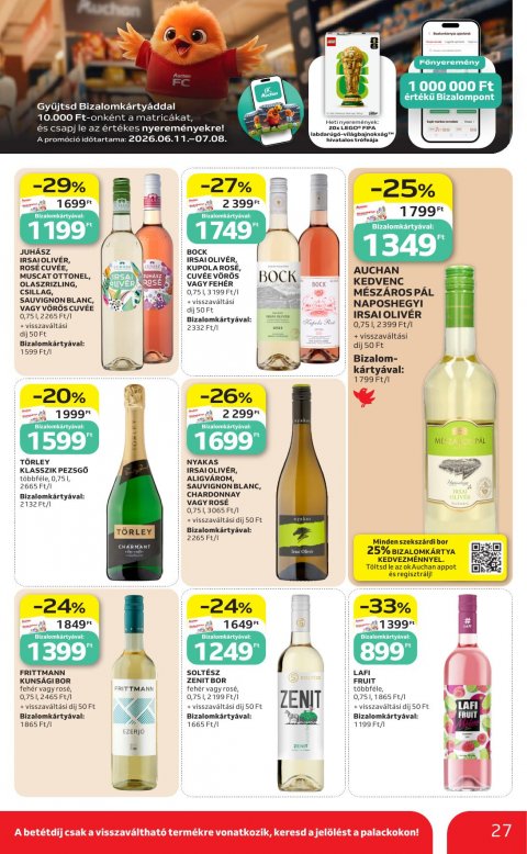 AUCHAN Heti Hipermarket akciós újság