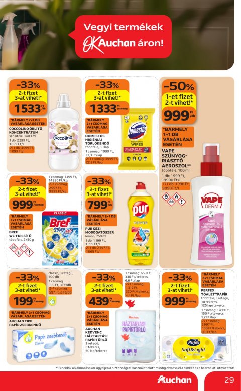 AUCHAN Heti Hipermarket akciós újság