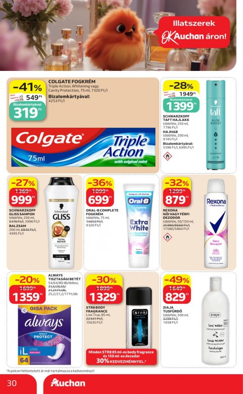 AUCHAN Heti Hipermarket akciós újság