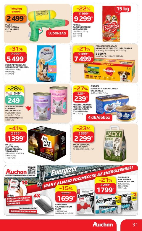 AUCHAN Heti Hipermarket akciós újság