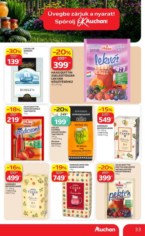 AUCHAN Heti Hipermarket akciós újság