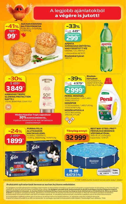 AUCHAN Heti Hipermarket akciós újság