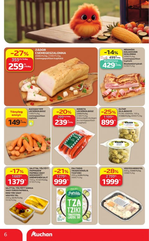 AUCHAN Hipermarket Grill akciós újság