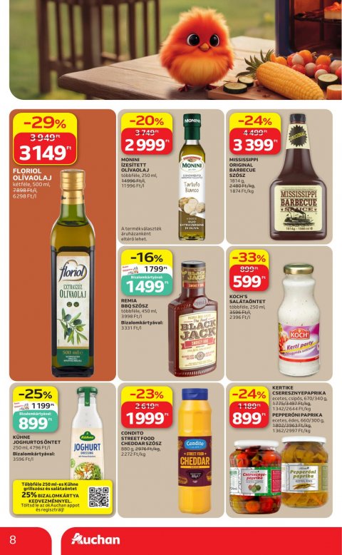 AUCHAN Hipermarket Grill akciós újság