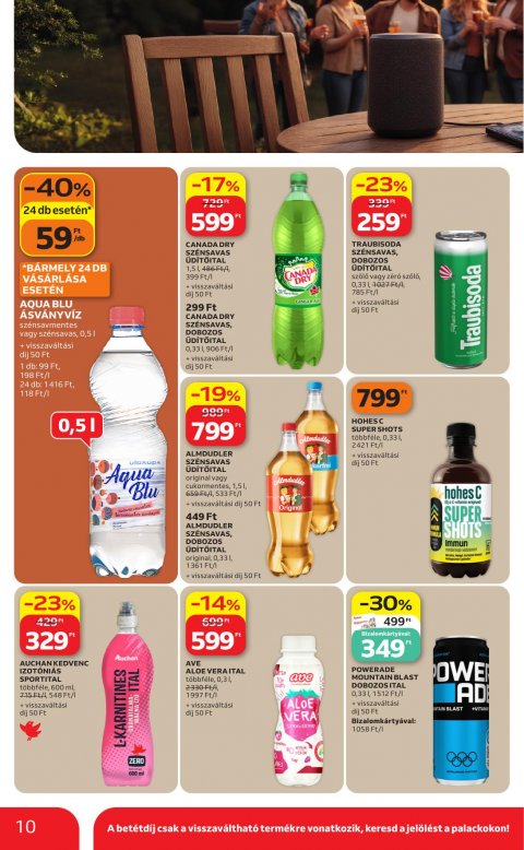 AUCHAN Hipermarket Grill akciós újság