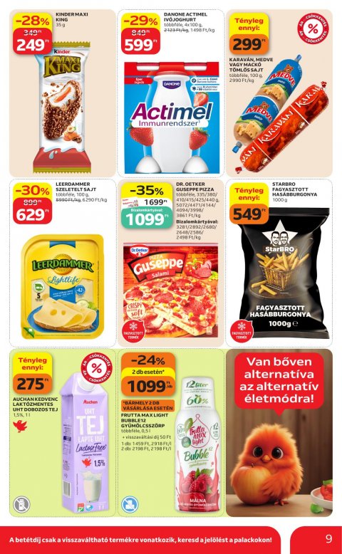 AUCHAN Szupermarket akciós újság