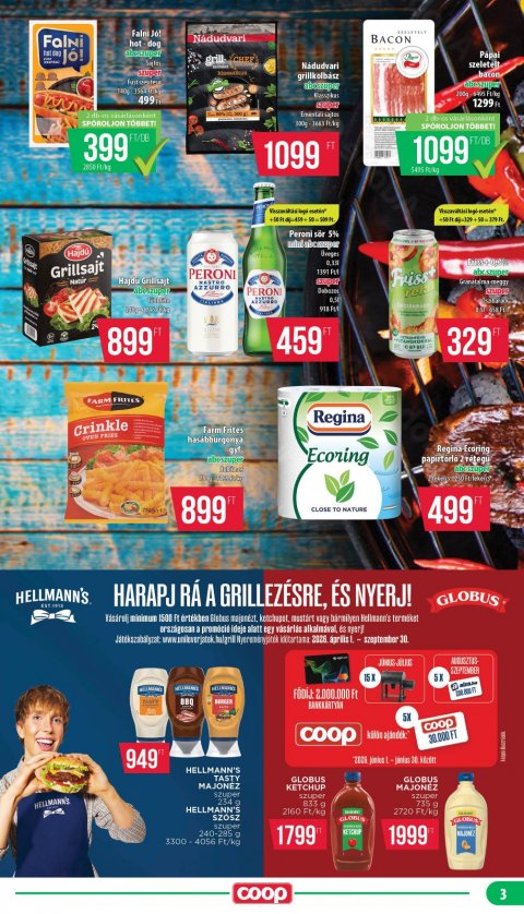 COOP Mecsek akciós újság