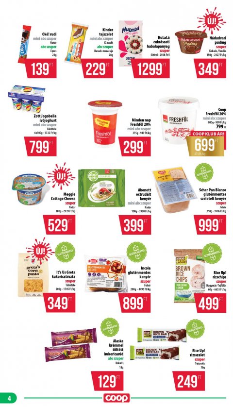 COOP Mecsek akciós újság