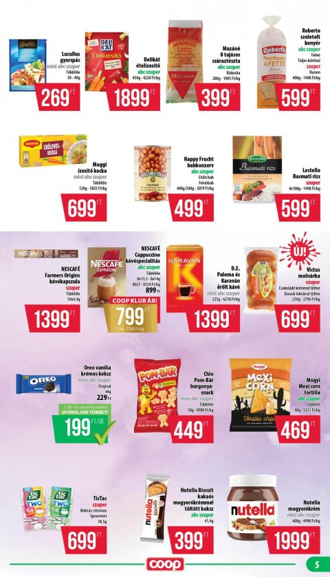 COOP Mecsek akciós újság