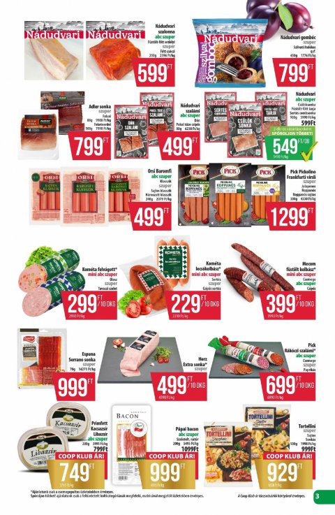 COOP Észak-Kelet akciós újság
