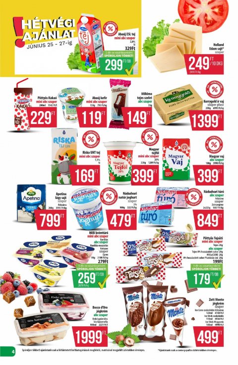 COOP Észak-Kelet akciós újság