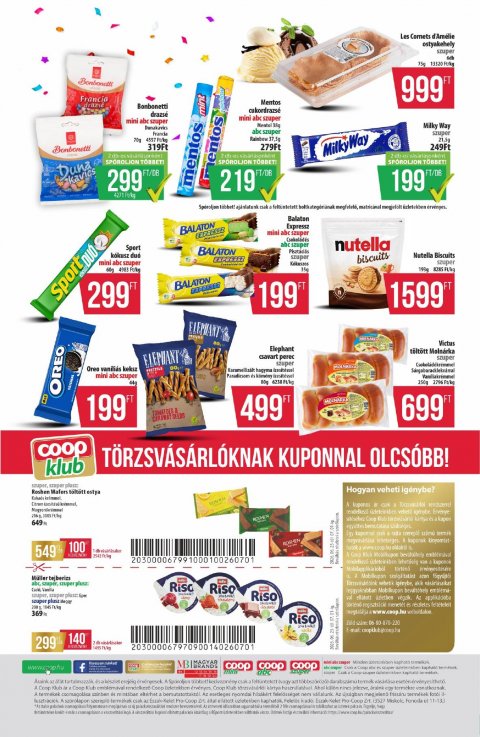 COOP Észak-Kelet akciós újság