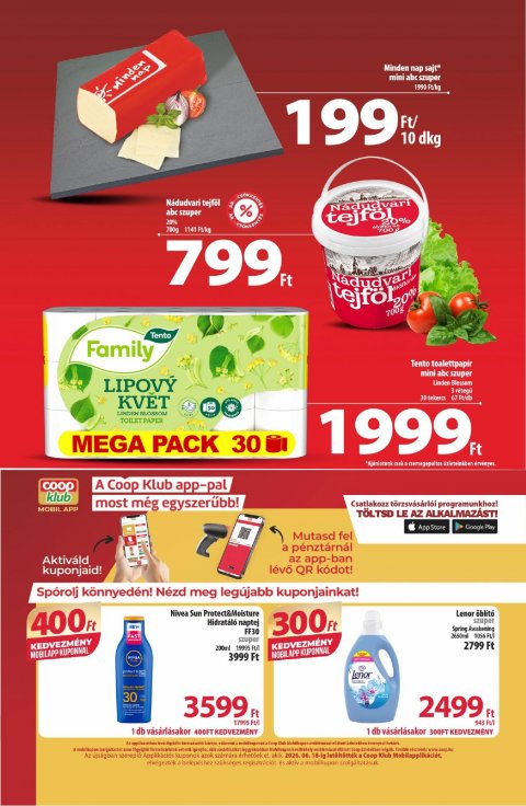 COOP Észak-Kelet akciós újság