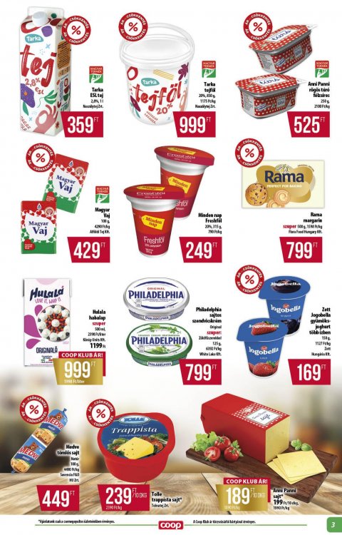 COOP Alföld akciós újság