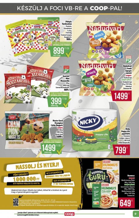 COOP Alföld akciós újság