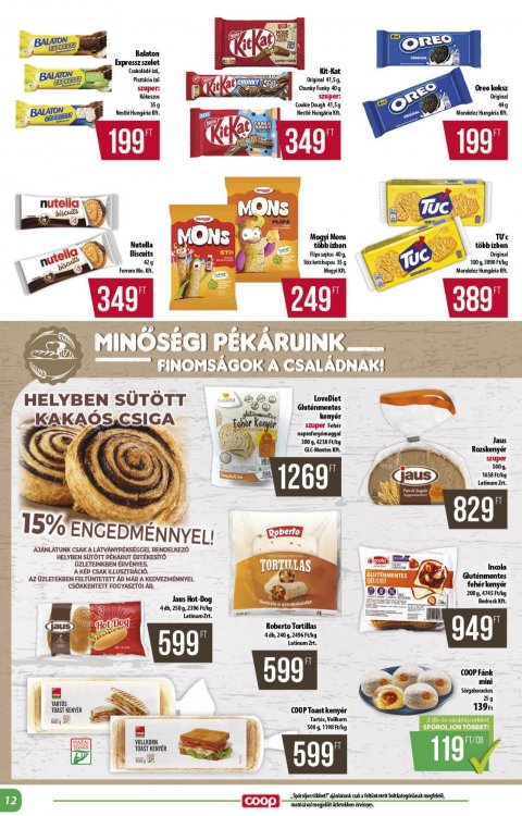 COOP Alföld akciós újság