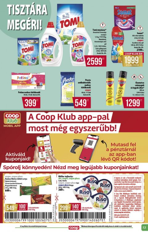 COOP Alföld akciós újság