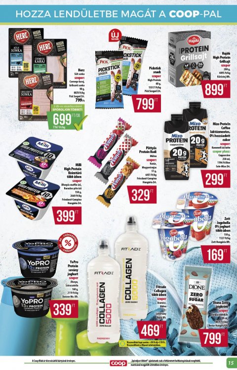 COOP Alföld akciós újság