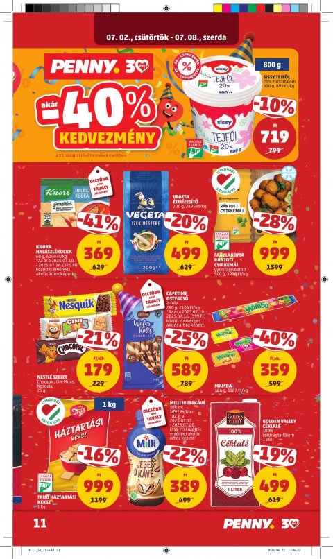 PENNY akciós újság