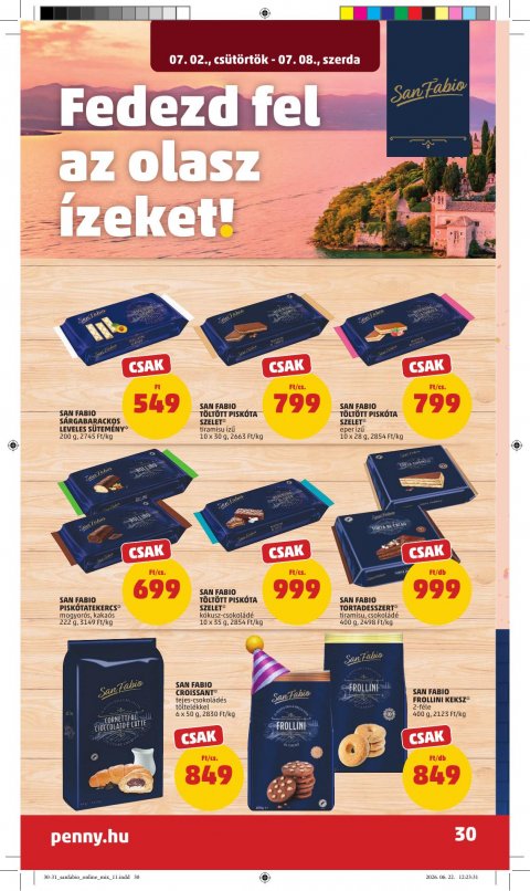 PENNY akciós újság