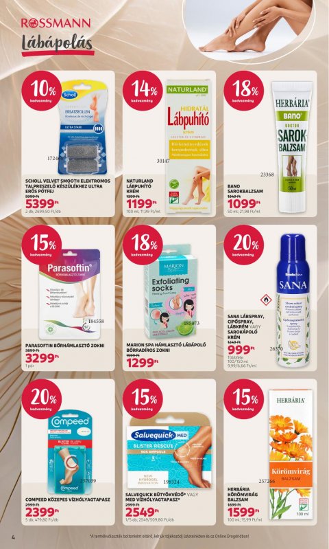 ROSSMANN akciós újság