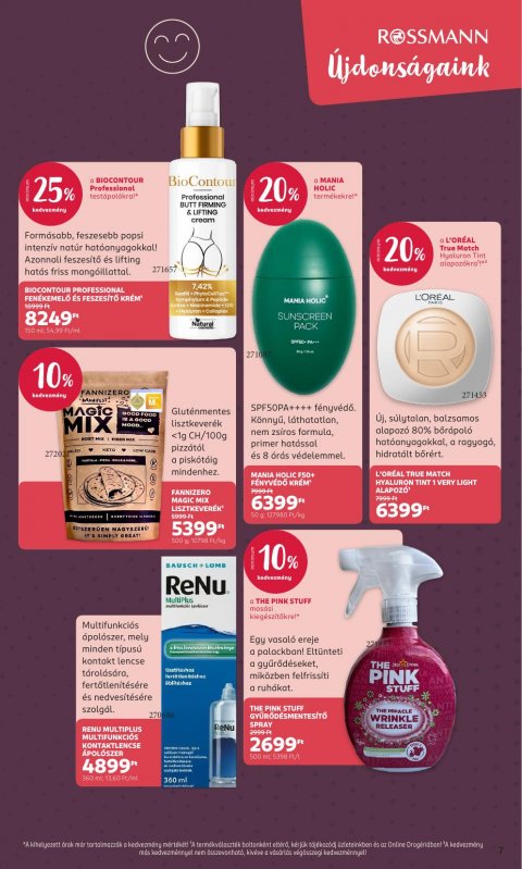 ROSSMANN akciós újság