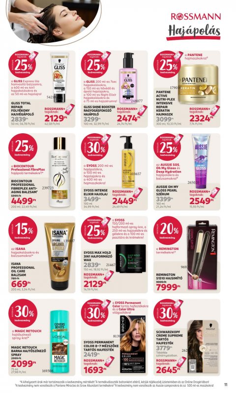 ROSSMANN akciós újság