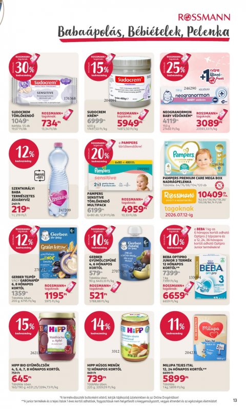 ROSSMANN akciós újság