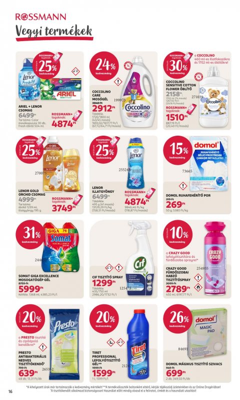 ROSSMANN akciós újság