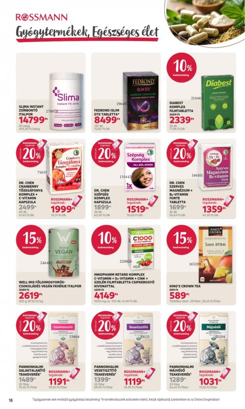 ROSSMANN akciós újság