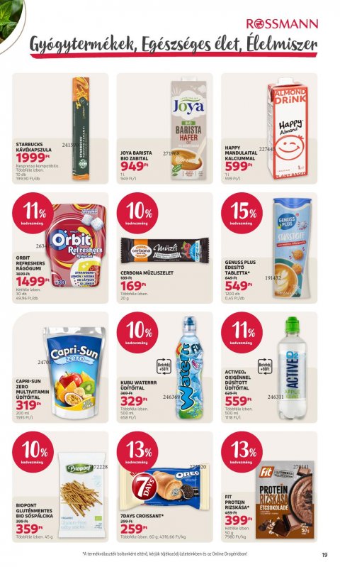 ROSSMANN akciós újság