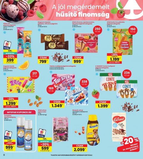 INTERSPAR akciós újság
