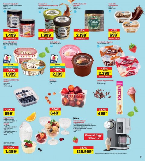 INTERSPAR akciós újság
