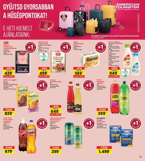 INTERSPAR akciós újság