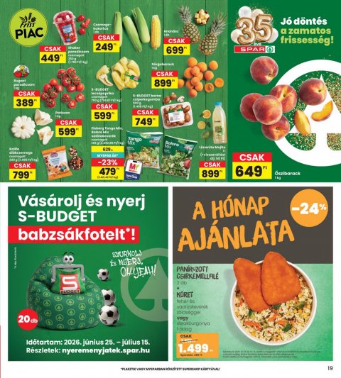 INTERSPAR akciós újság