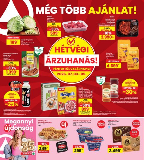 INTERSPAR akciós újság