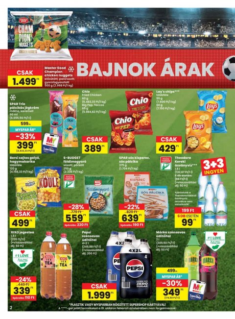 SPAR akciós újság