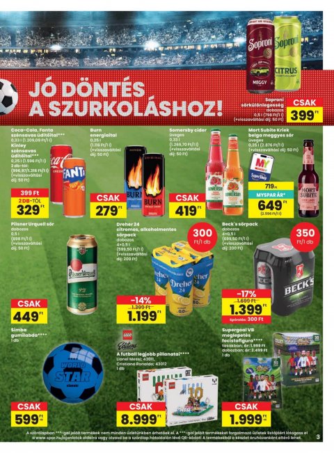 SPAR akciós újság