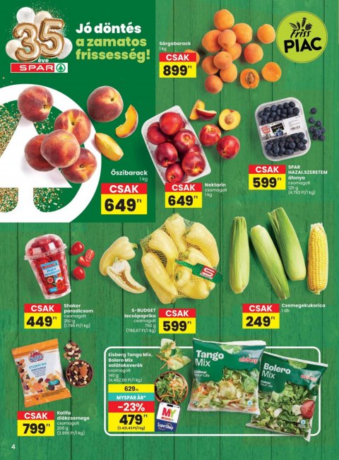 SPAR akciós újság