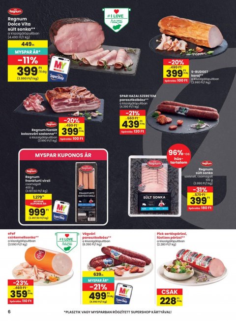 SPAR akciós újság