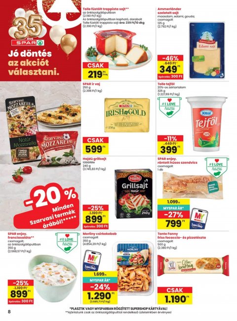 SPAR akciós újság