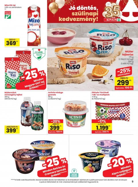SPAR akciós újság