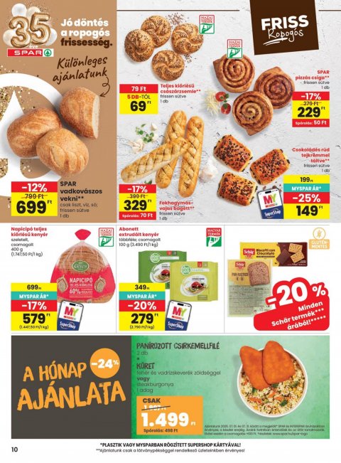 SPAR akciós újság