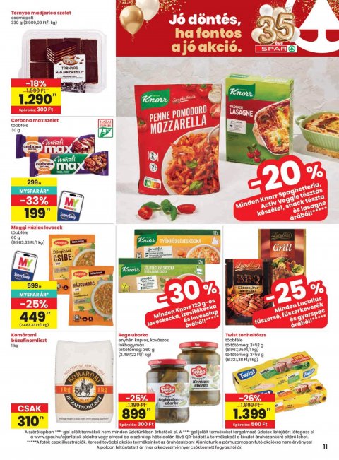 SPAR akciós újság