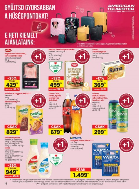 SPAR akciós újság