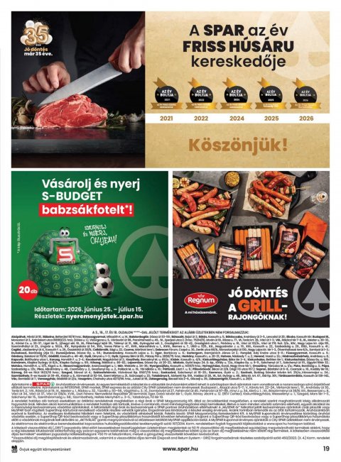 SPAR akciós újság