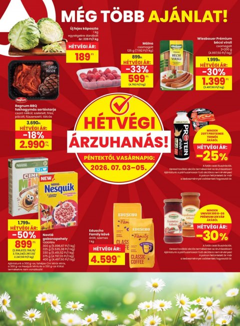 SPAR akciós újság