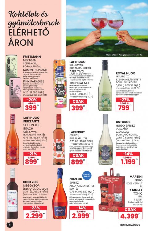 SPAR Bor nyár akciós újság